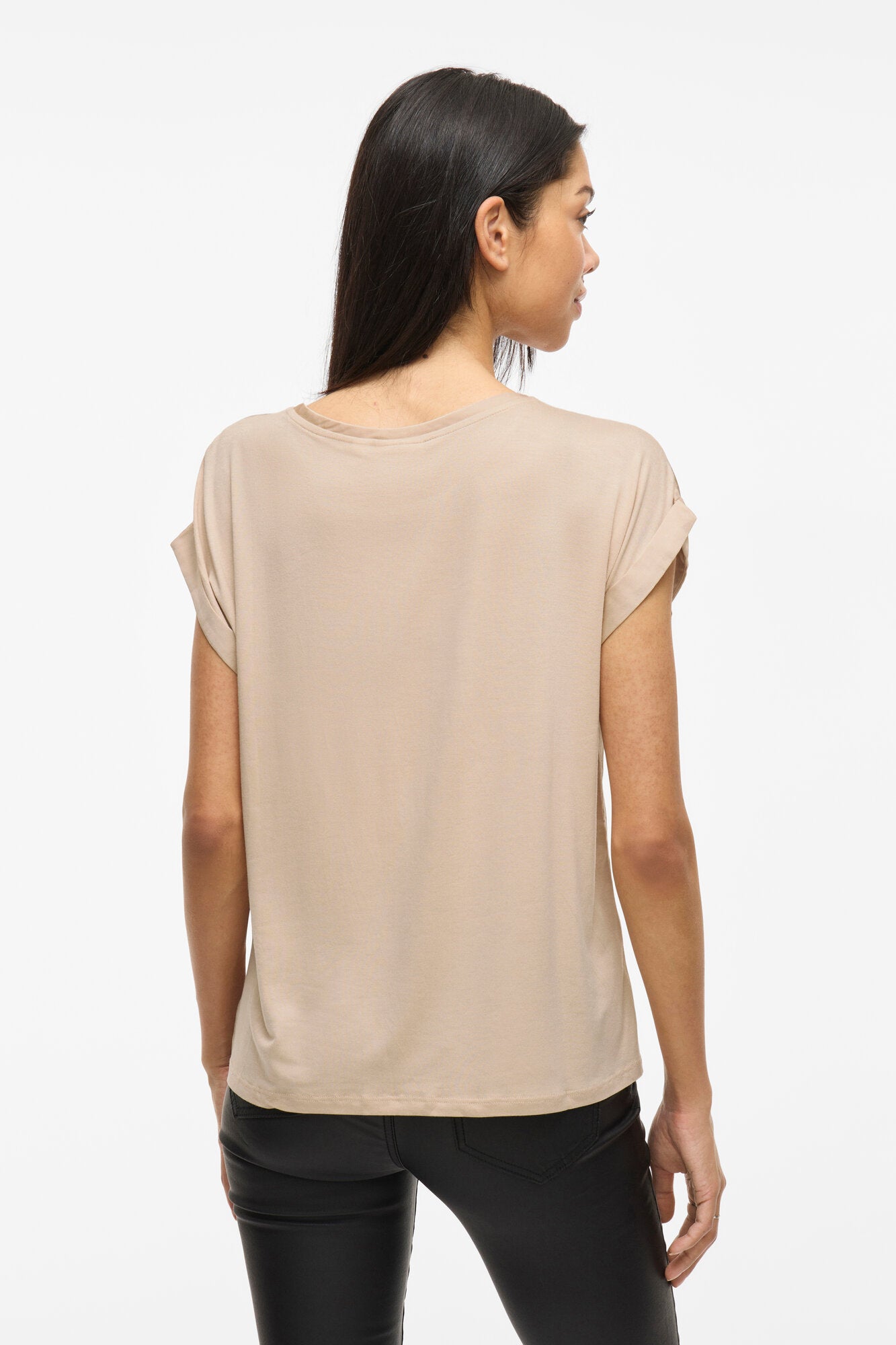 Viellette Satin top - Cement